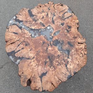 Epoxy River Rock Resin Coffee Table